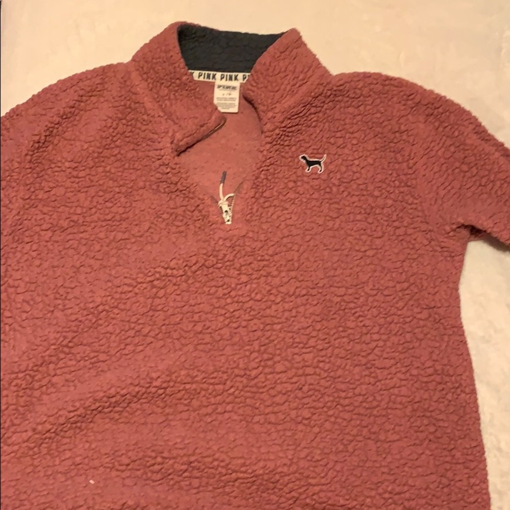 Victoria Secret PINK Sherpa pullover
